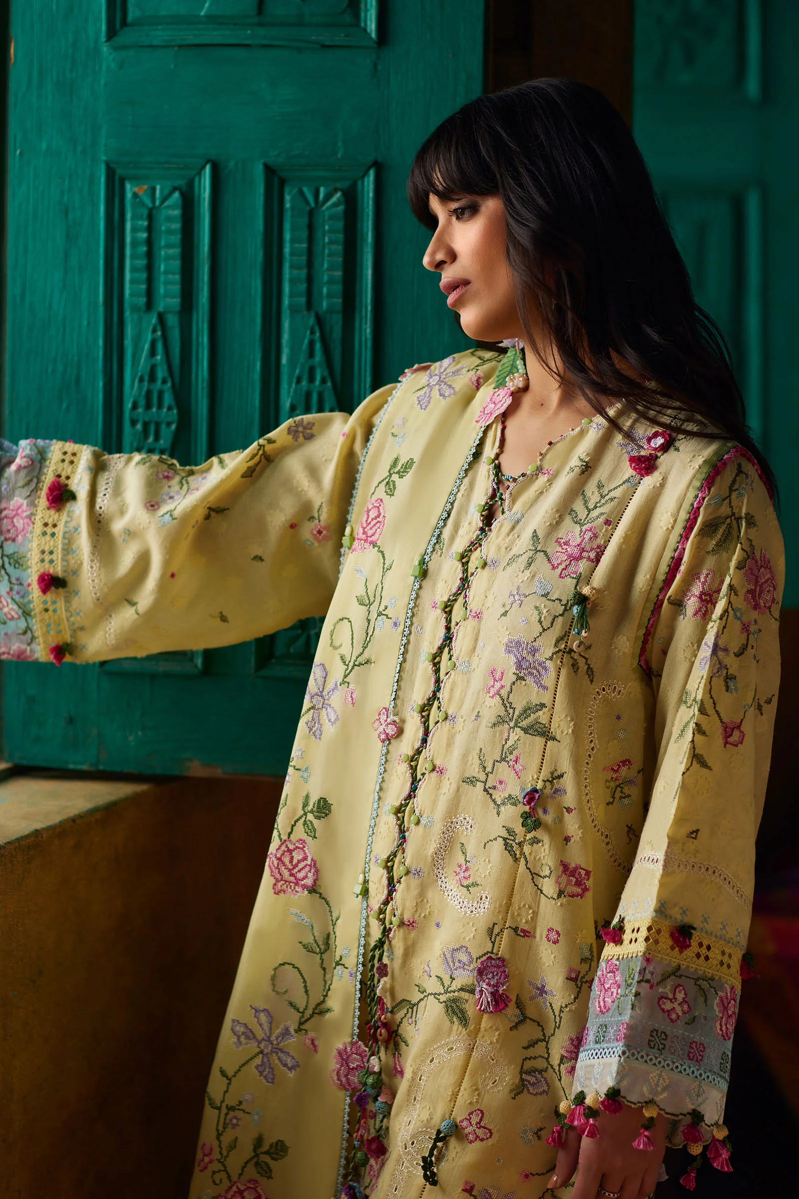 Zaha Summer Lawn Collection 2026 || ZL26-03 B - Image 3