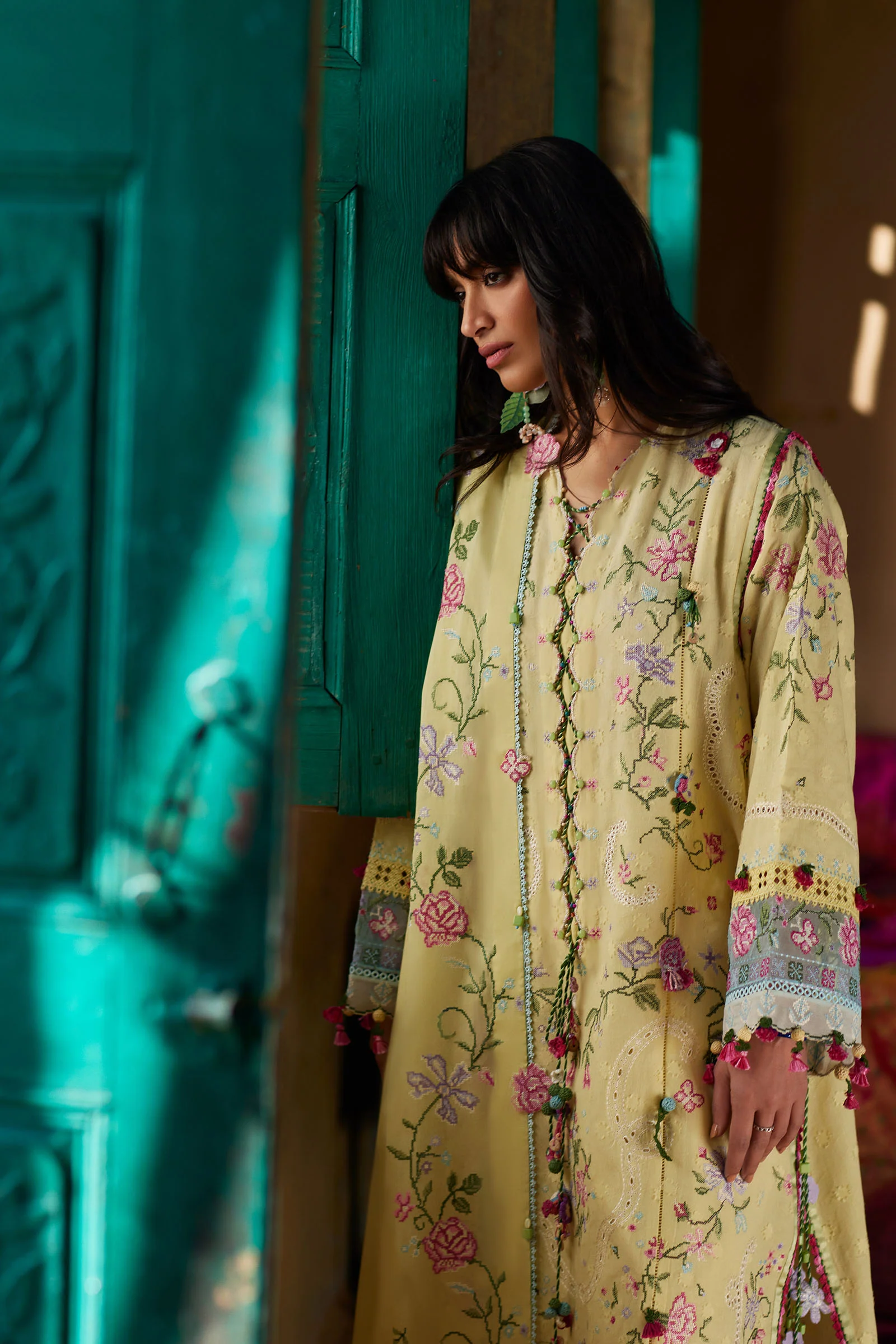 Zaha Summer Lawn Collection 2026 || ZL26-03 B - Image 2