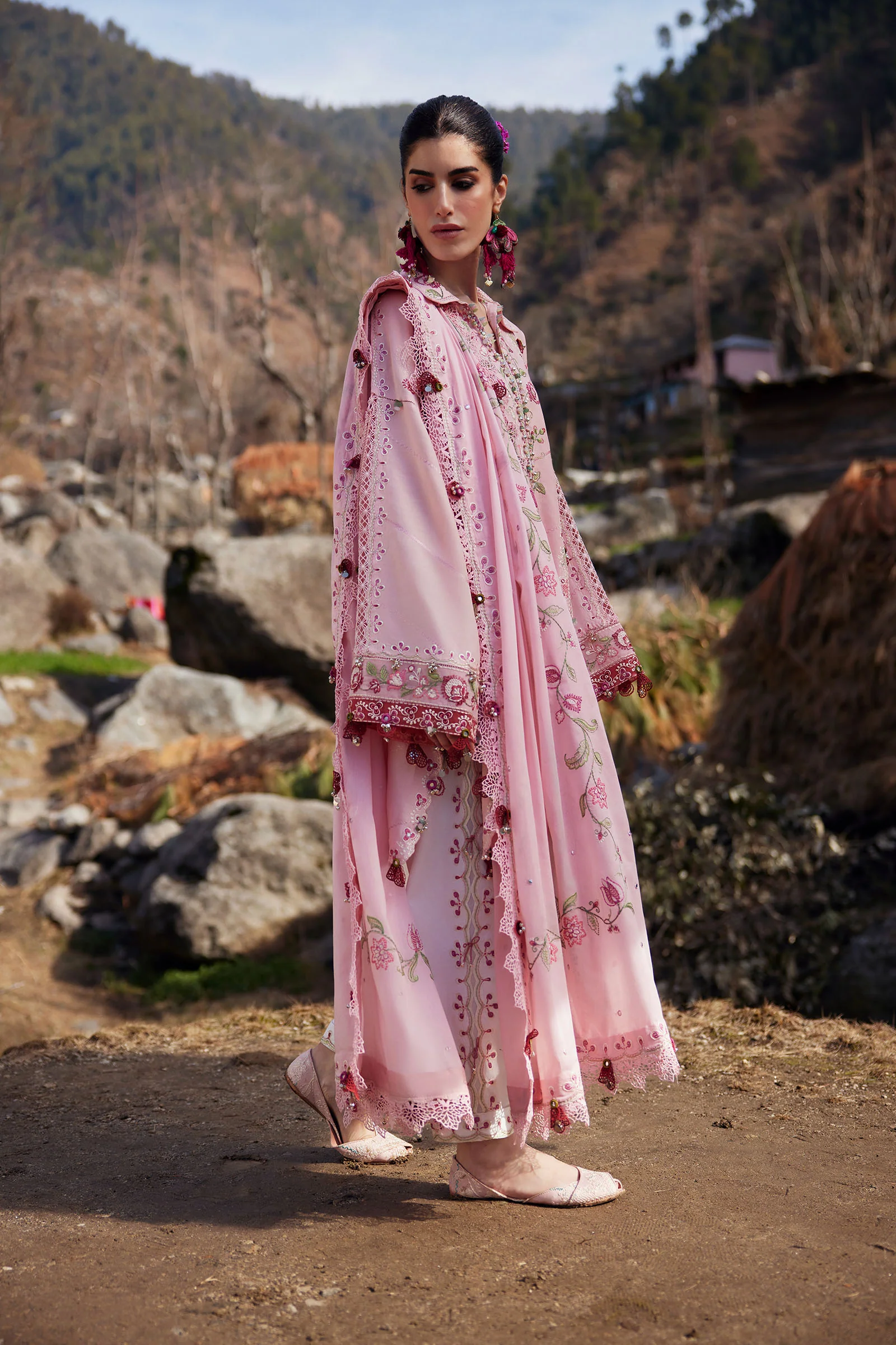 Zaha Summer Lawn Collection 2026 || ZL26-06 B - Image 4