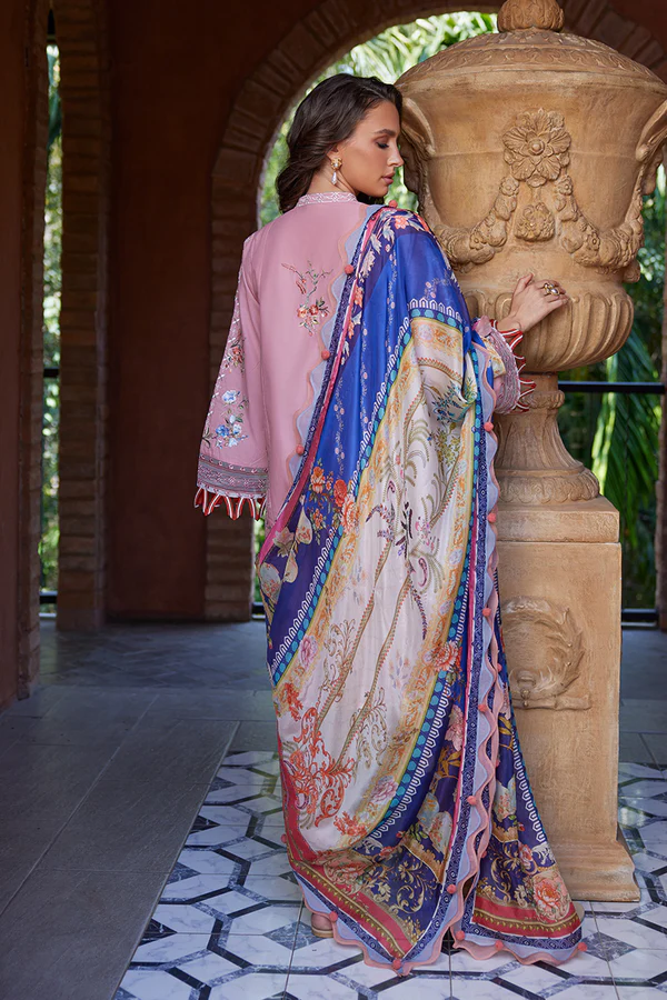 Alternative view of Nida Azwer Luxury Lawn 2026 || Pastel Spring
