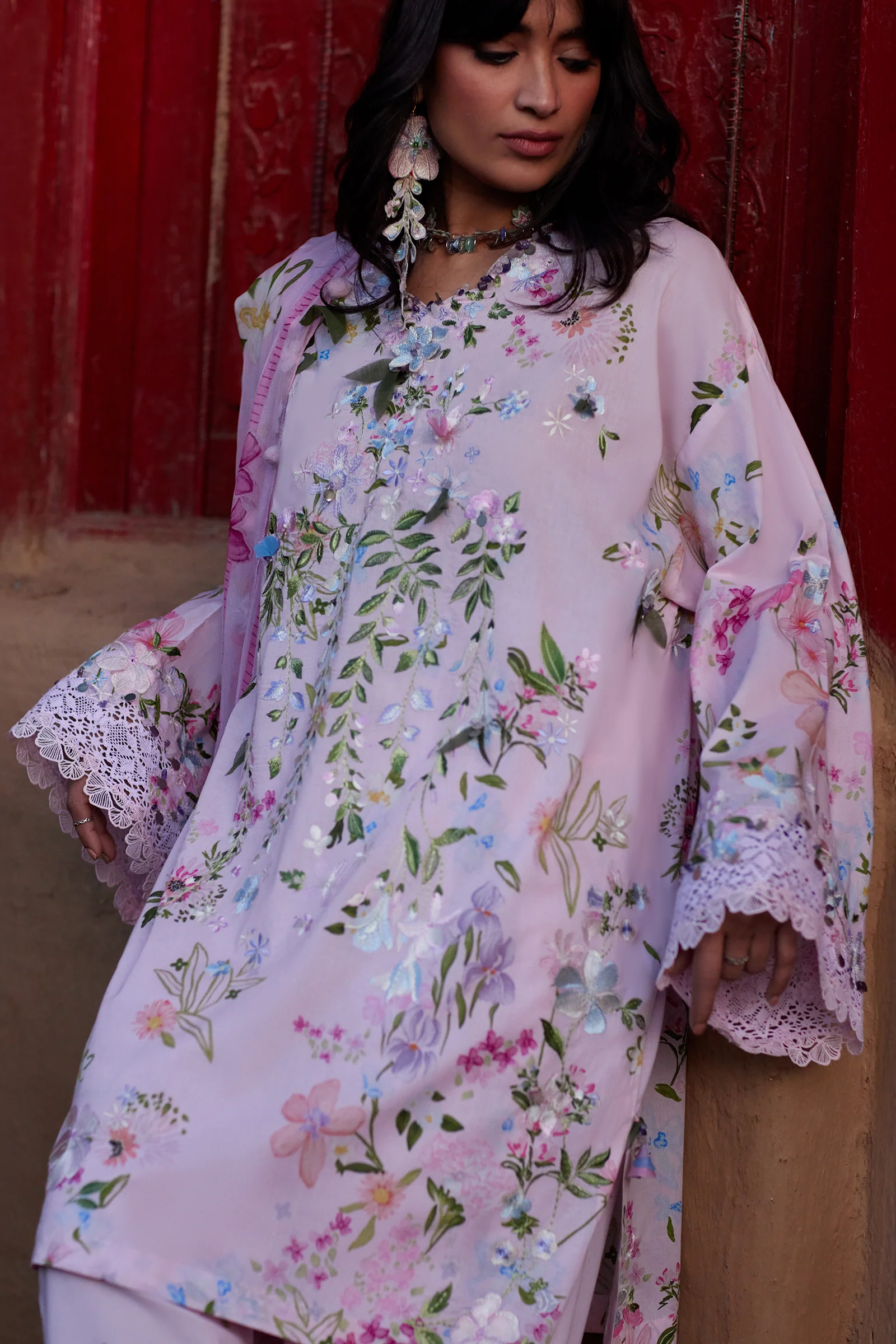 Zaha Summer Lawn Collection 2026 || ZL26-12 A - Image 3
