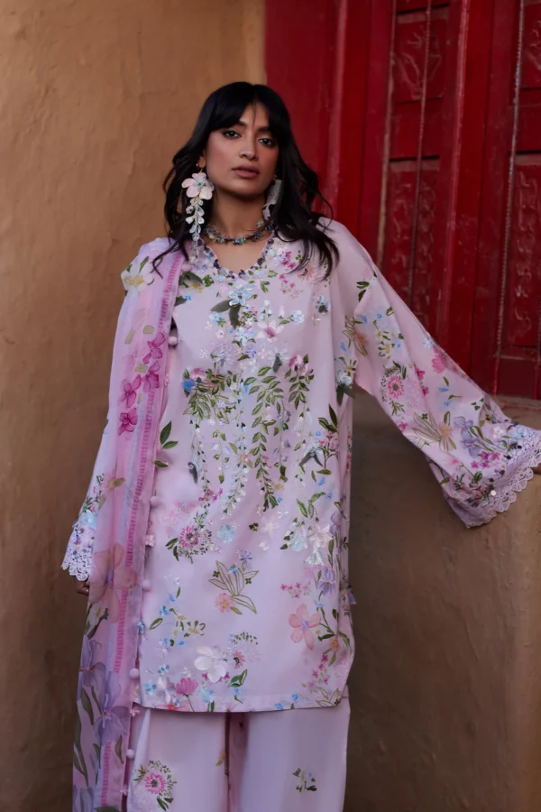 Alternative view of Zaha Summer Lawn Collection 2026 || ZL26-12 A