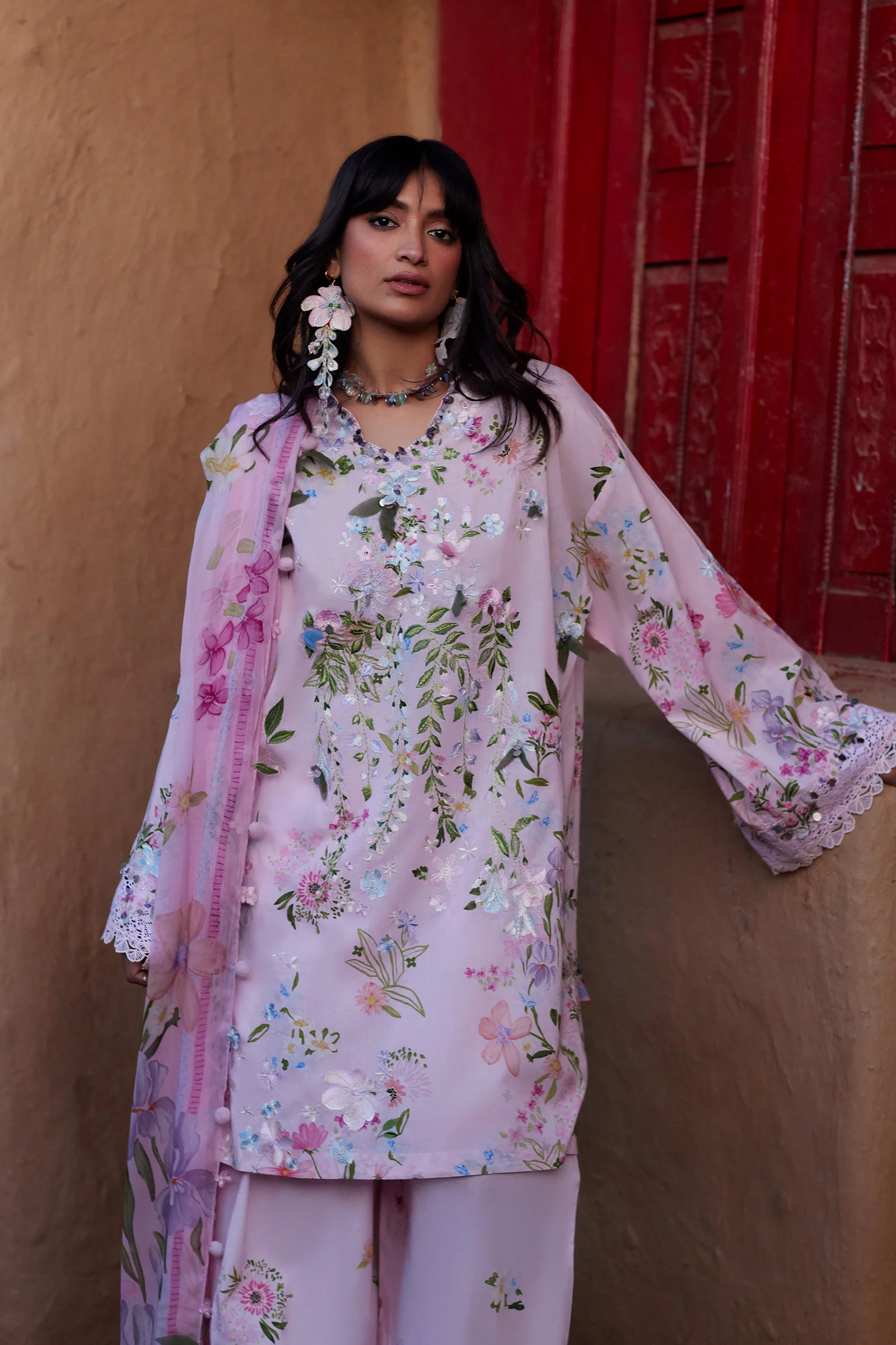 Zaha Summer Lawn Collection 2026 || ZL26-12 A - Image 2