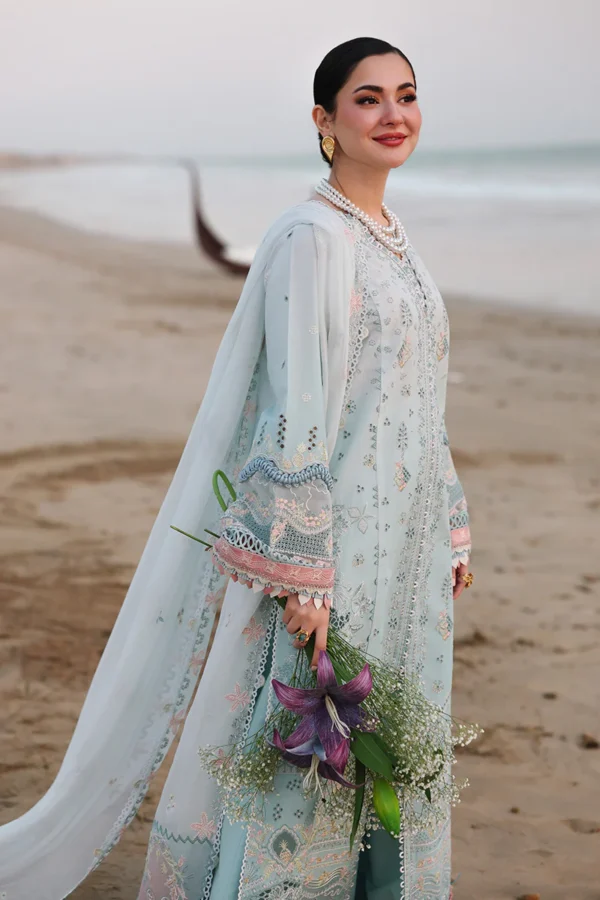 Alternative view of Sahil Luxury Lawn '26 by Qalamkar || SA-05 AYRA