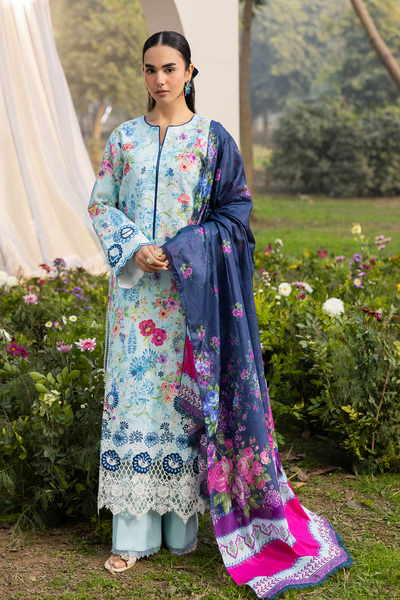 Alternative view of Rajbari Summer Printkari Lawn 2026 | 09