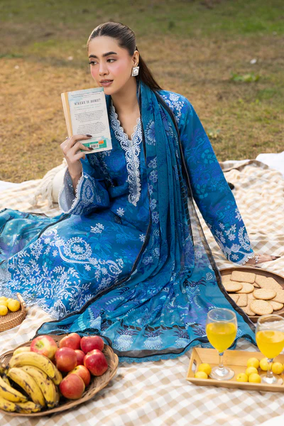Alternative view of Rajbari Summer Printkari Lawn 2026 | 12