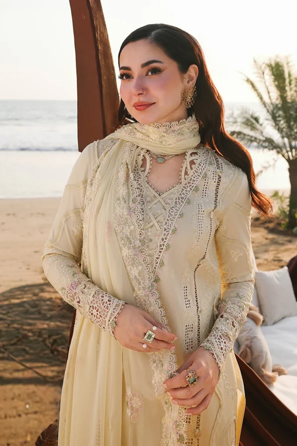 Alternative view of Sahil Luxury Lawn '26 by Qalamkar || SA-03 SAFA