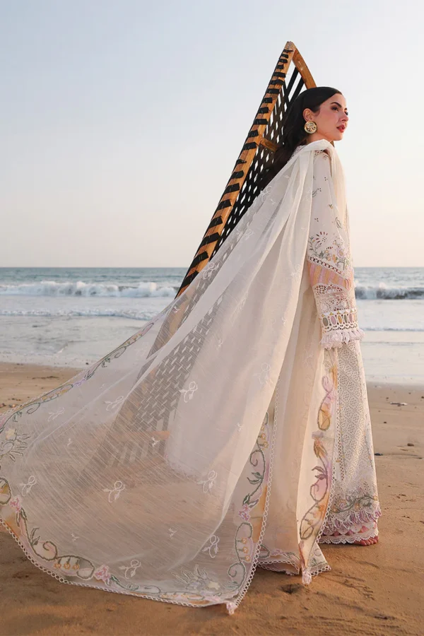Alternative view of Sahil Luxury Lawn '26 by Qalamkar || SA-10 ILARA
