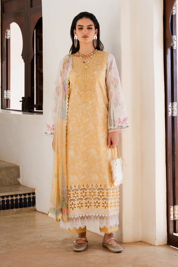 Shezlin Chikankari Lawn by Aabyaan 2026 | NURAYA - Image 4