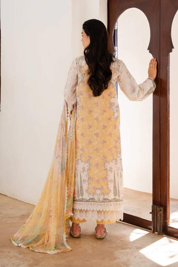 Shezlin Chikankari Lawn by Aabyaan 2026 | NURAYA - Image 3