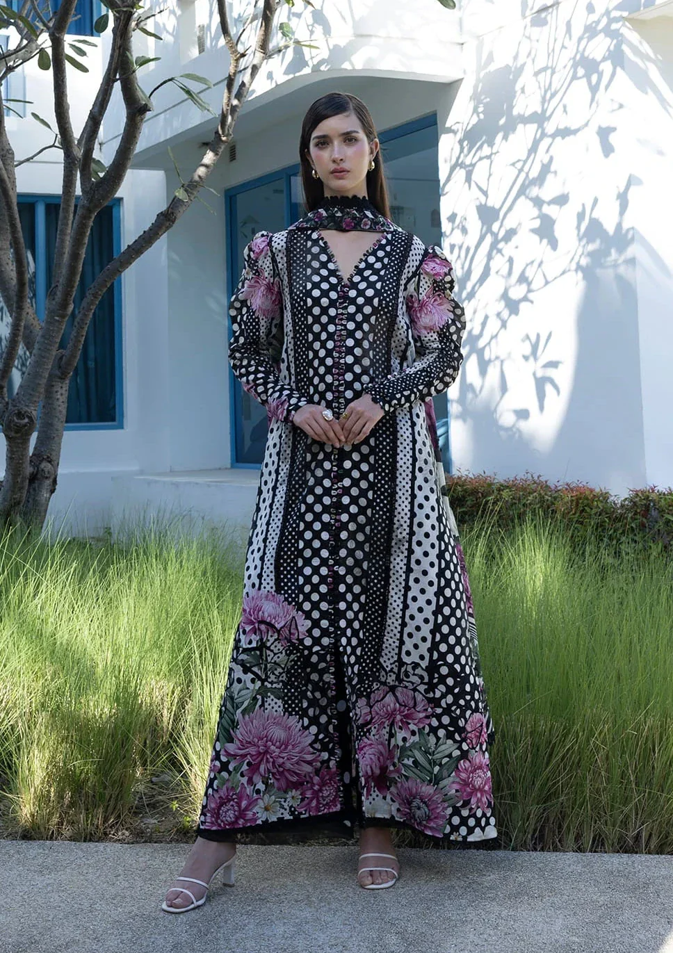 Elaf Prints Lawn Vol 1 2026 | 1B POIS & HER - Image 3