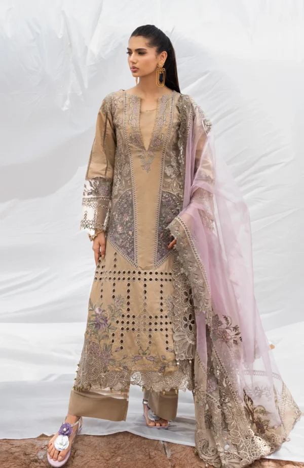 Alternative view of Mahiymaan Luxury Lawn 2026 by Al Zohaib | MLL-26-12