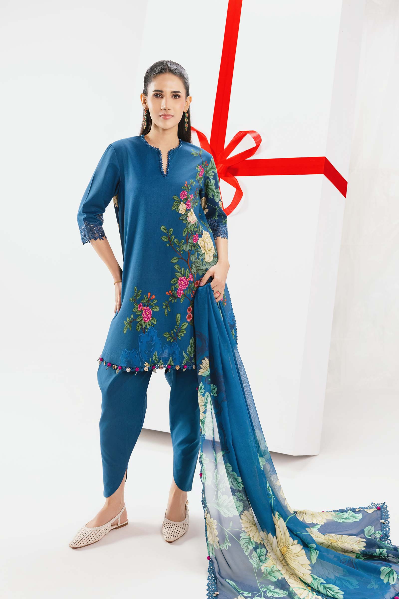 Maria B M Basics Unstitched Spring Summer 2026 || MB-CUSV13-12A