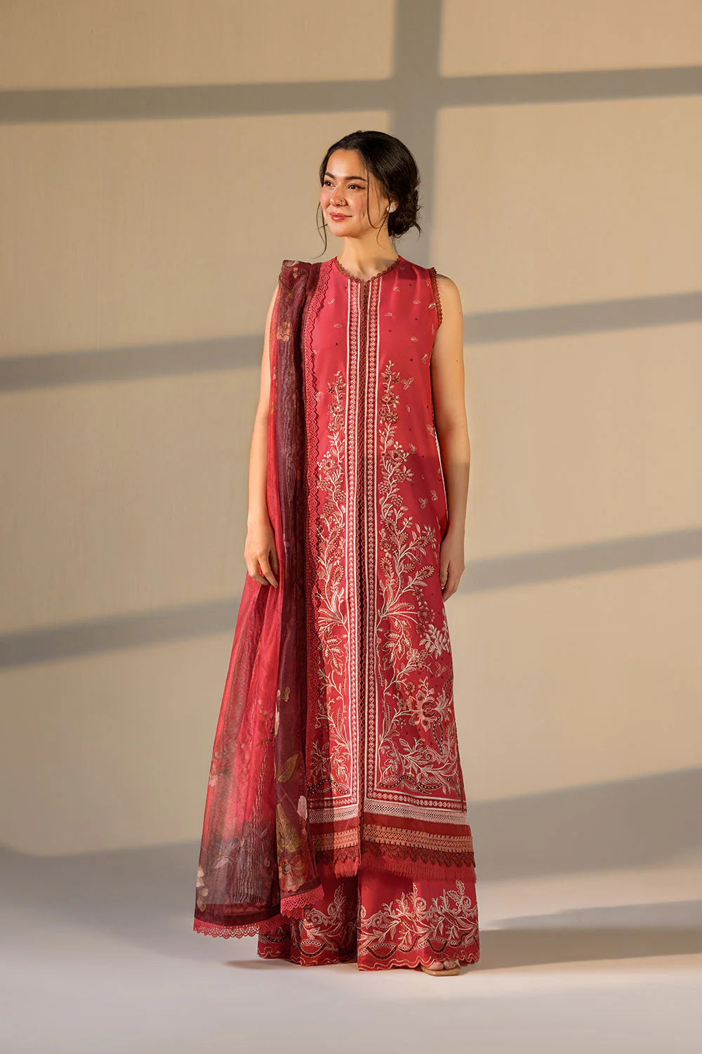 Sobia Nazir Vital Lawn 2026 || VT26-12A - Image 2