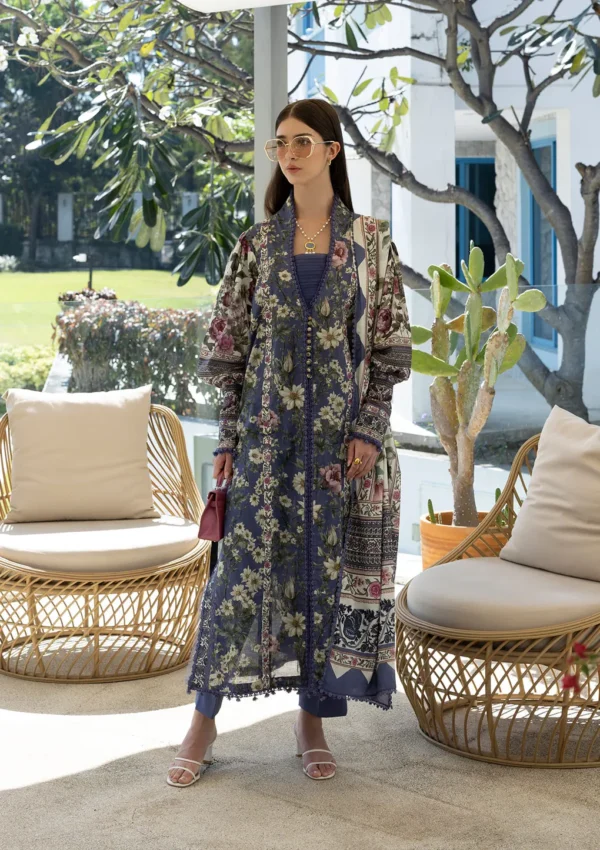 Elaf Prints Lawn Vol 1 2026 | 6A BOO BERRY