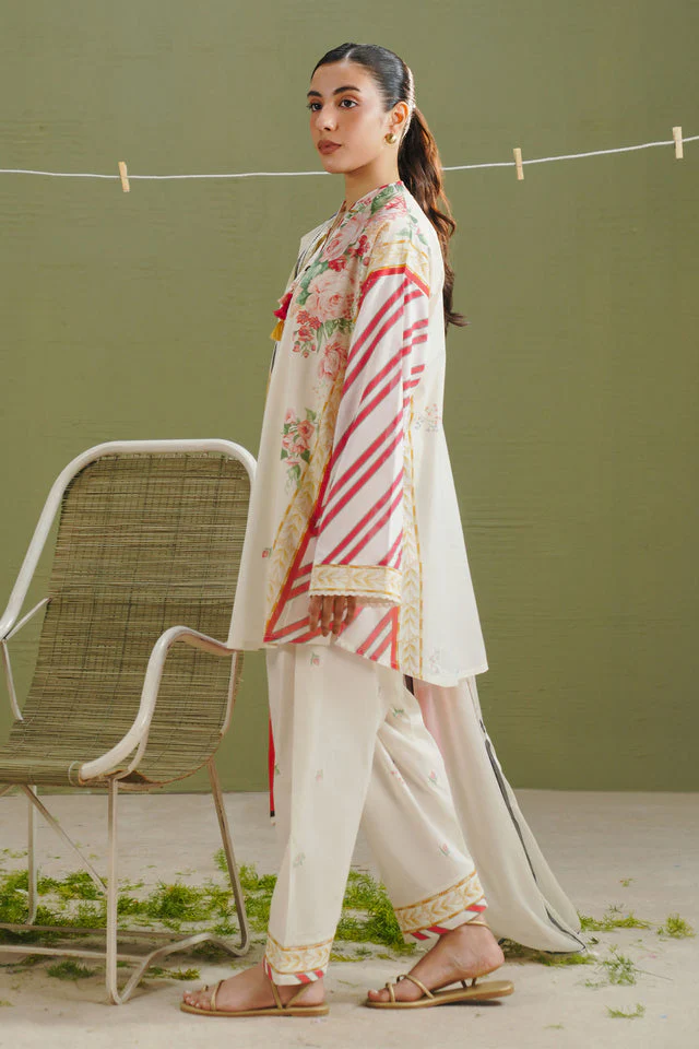 Coco Prints Lawn Drop 1 2026 By Zara Shahjahan || Zeya-1A - Image 4