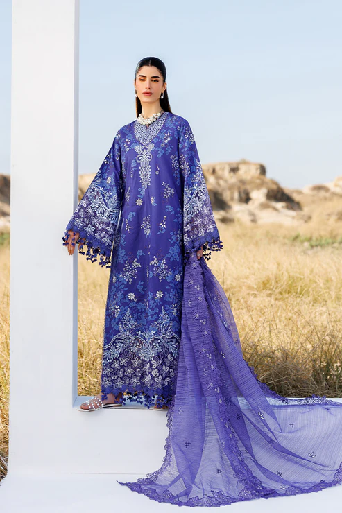 Sunlit Groove by Emaan Adeel Summer Lawn 2026 | PETAL PULSE - Image 4