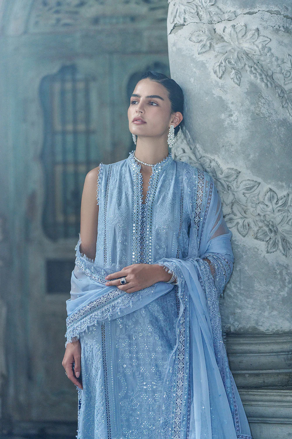 Sobia Nazir Luxury Lawn 2026 | Eid Collection | D-02 B - Image 2