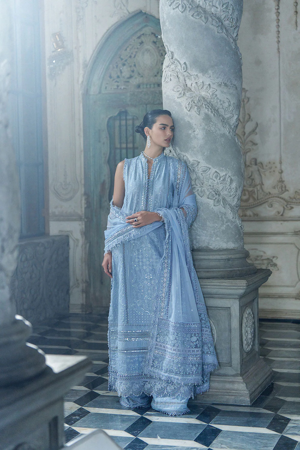 Sobia Nazir Luxury Lawn 2026 | Eid Collection | D-02 B - Image 4