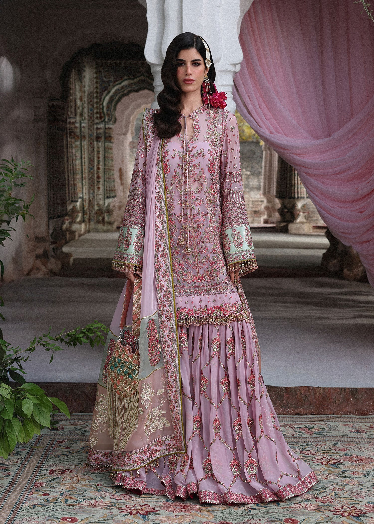 Hussain Rehar Festive Unstitched 26 || Rukhsaar