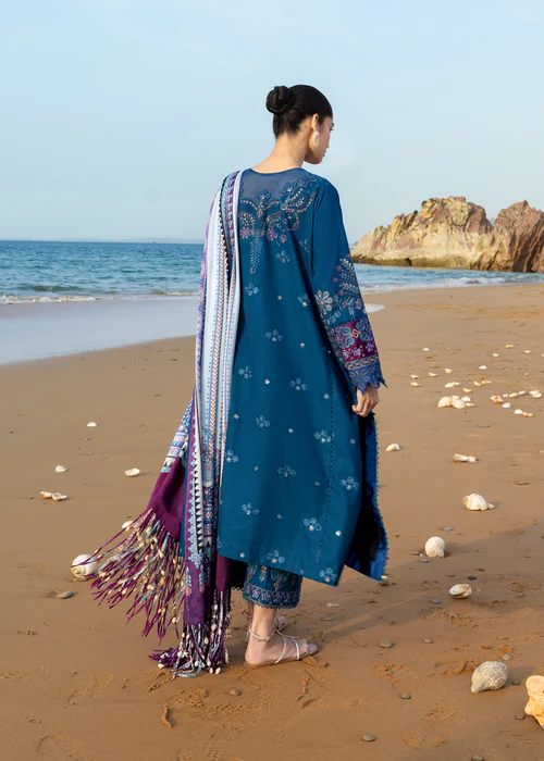 Sadaf Fawad Khan Siraa Lawn 2026 || Shehnaaz - Image 3