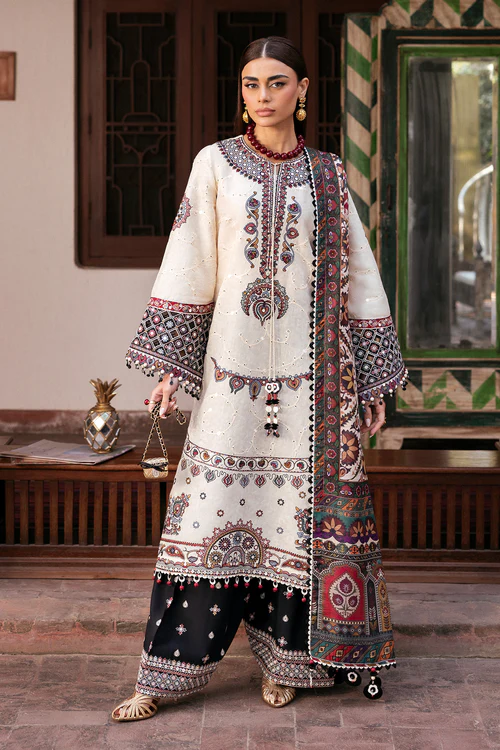 Shahkaar Luxury Eid Lawn 2026 by Jazmin || SL26-D02 - Image 3