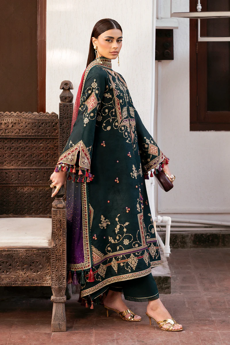 Shahkaar Luxury Eid Lawn 2026 by Jazmin || SL26-D03 - Image 4