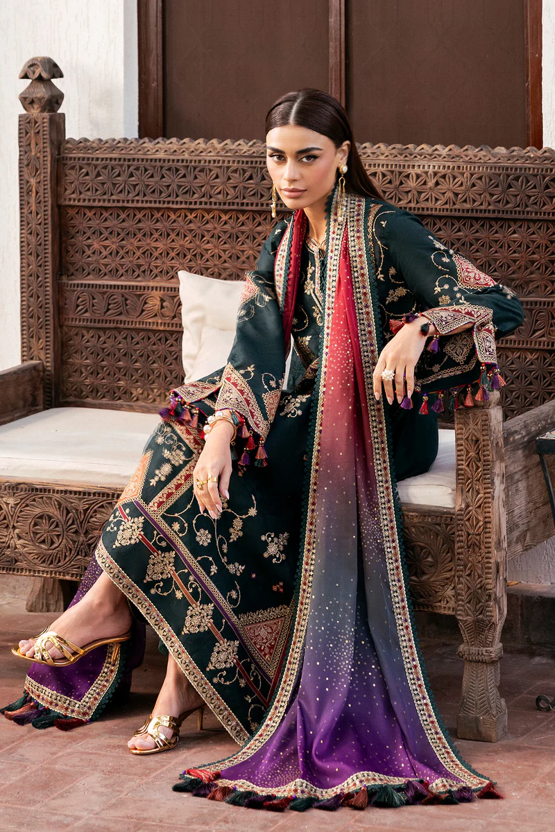 Shahkaar Luxury Eid Lawn 2026 by Jazmin || SL26-D03 - Image 5