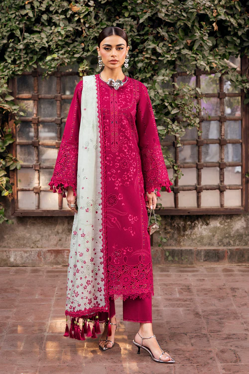 Shahkaar Luxury Eid Lawn 2026 by Jazmin || SL26-D04 - Image 3