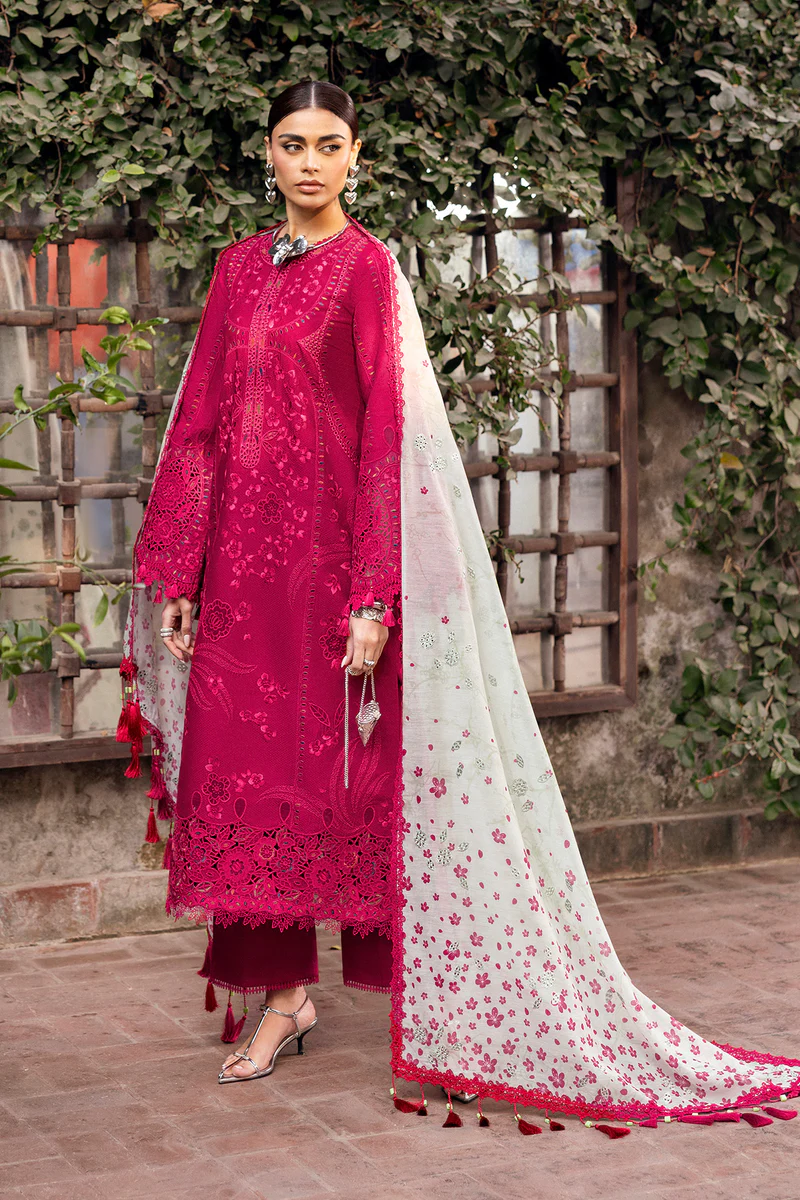 Shahkaar Luxury Eid Lawn 2026 by Jazmin || SL26-D04 - Image 5