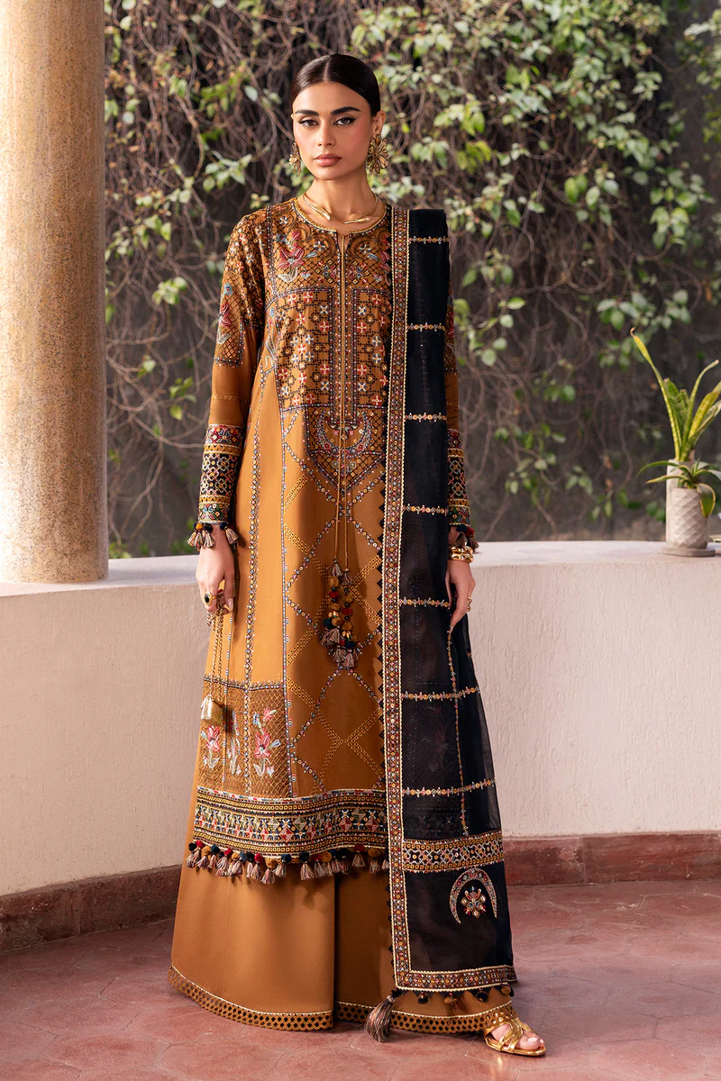 Shahkaar Luxury Eid Lawn 2026 by Jazmin || SL26-D05 - Image 4