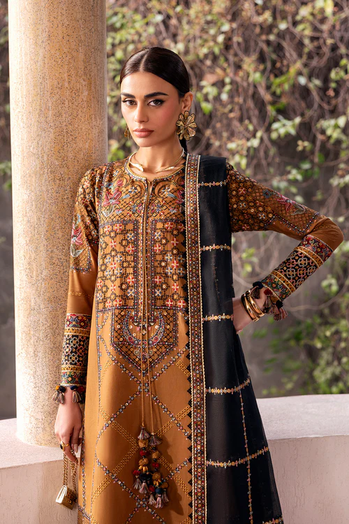 Shahkaar Luxury Eid Lawn 2026 by Jazmin || SL26-D05 - Image 3