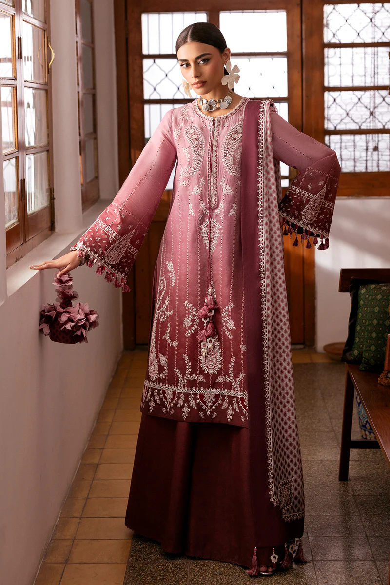 Shahkaar Luxury Eid Lawn 2026 by Jazmin || SL26-D08 - Image 5