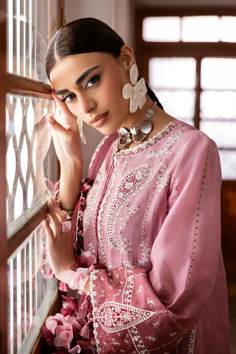Shahkaar Luxury Eid Lawn 2026 by Jazmin || SL26-D08 - Image 4