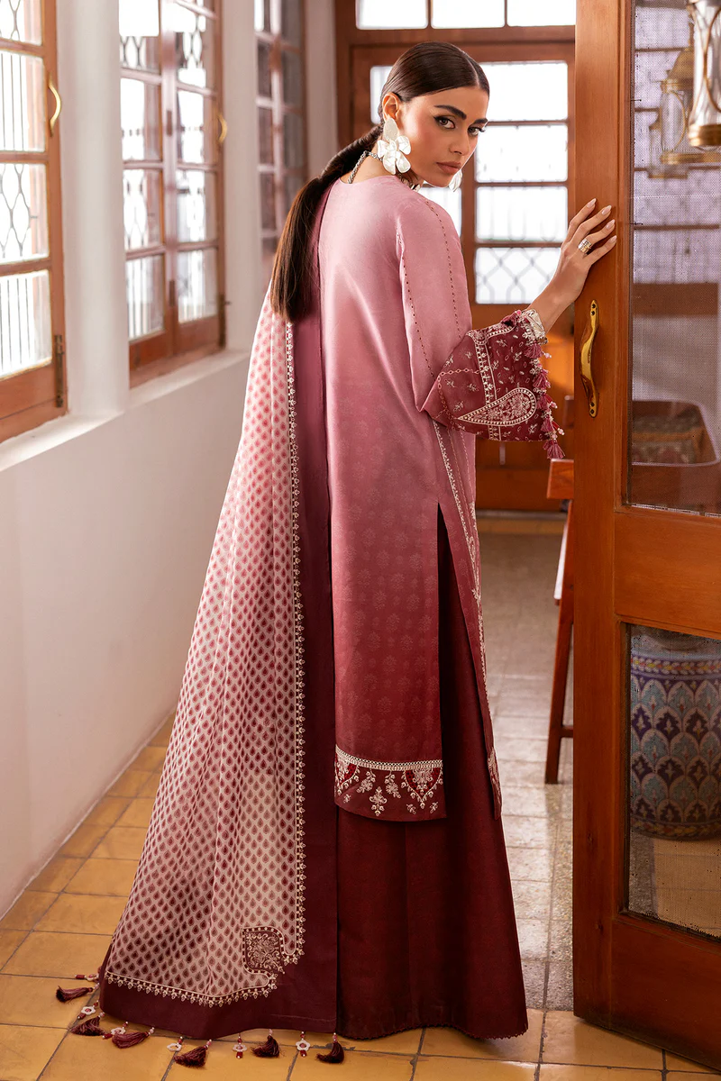 Shahkaar Luxury Eid Lawn 2026 by Jazmin || SL26-D08 - Image 3