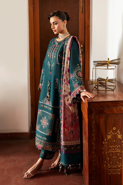 Shahkaar Luxury Eid Lawn 2026 by Jazmin || SL26-D10 - Image 4