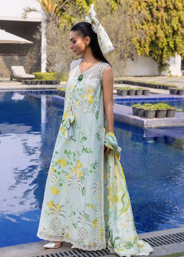 Alternative view of Crimson Luxury Lawn 2026 || TROPIC TEASE - D4B
