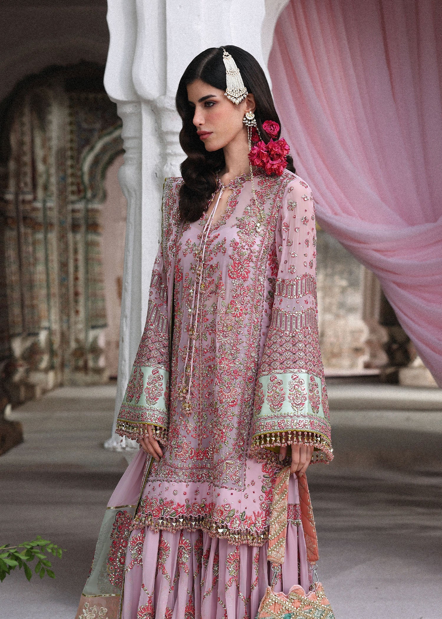 Hussain Rehar Festive Unstitched 26 || Rukhsaar - Image 6