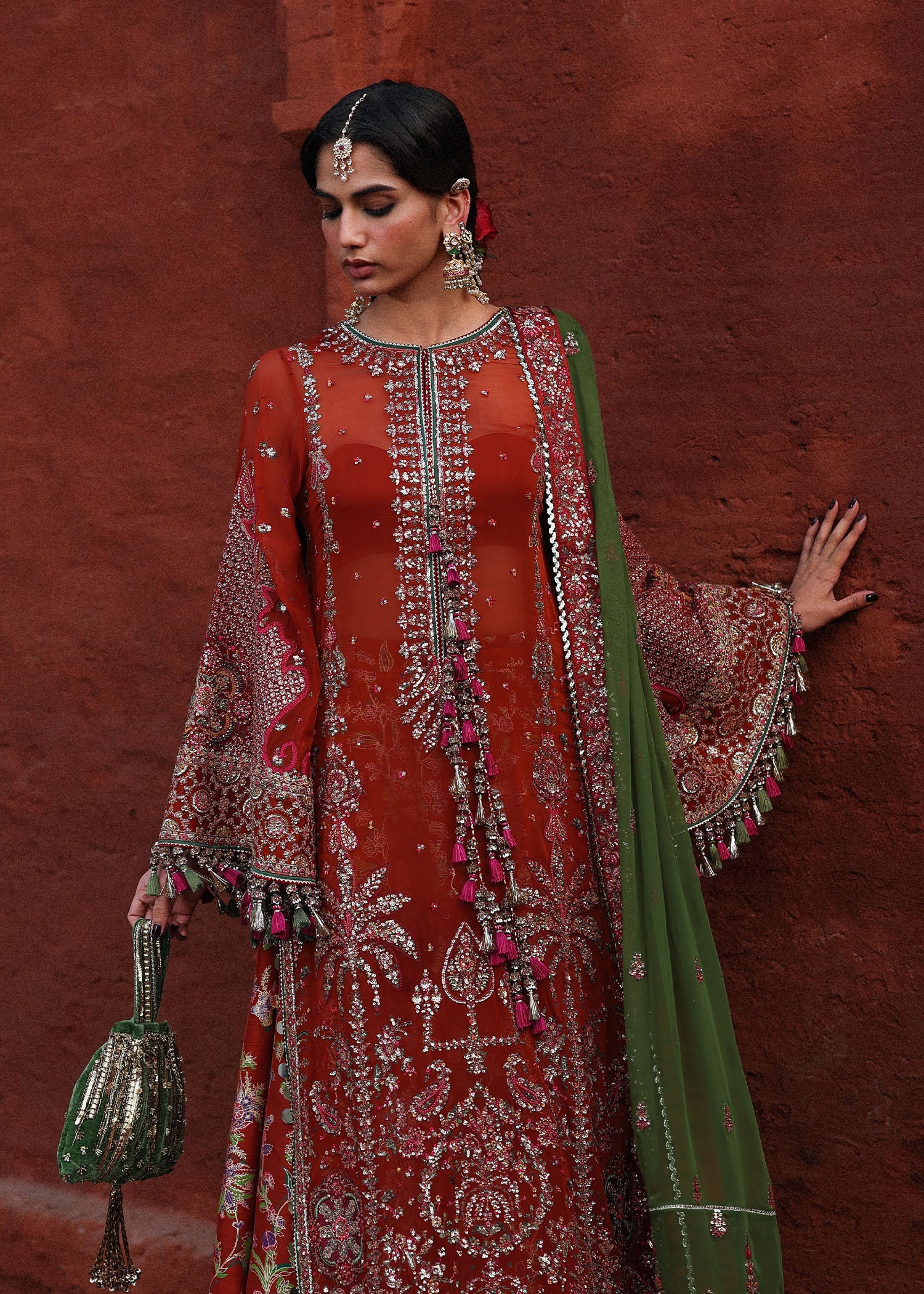 Hussain Rehar Festive Unstitched 26 || Hemali - Image 7