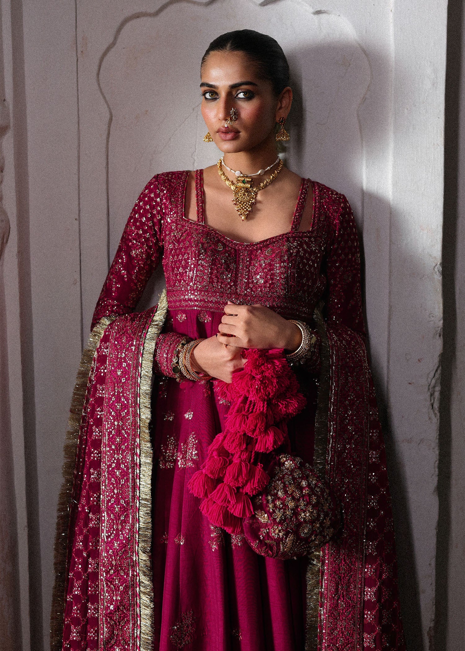 Hussain Rehar Festive Unstitched 26 || Gulpanra - Image 5