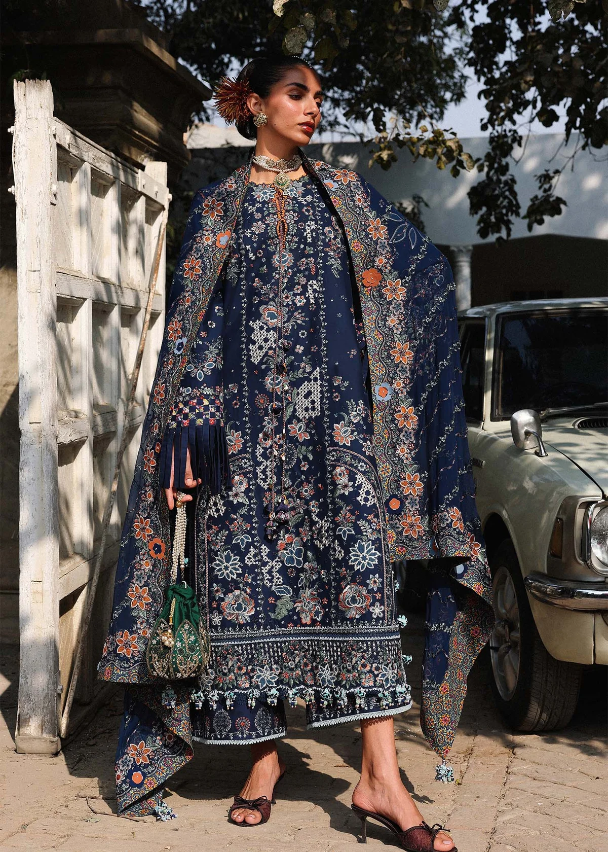 Kalabagh Lawn 2026 by Hussain Rehar || Amalfi - Image 3