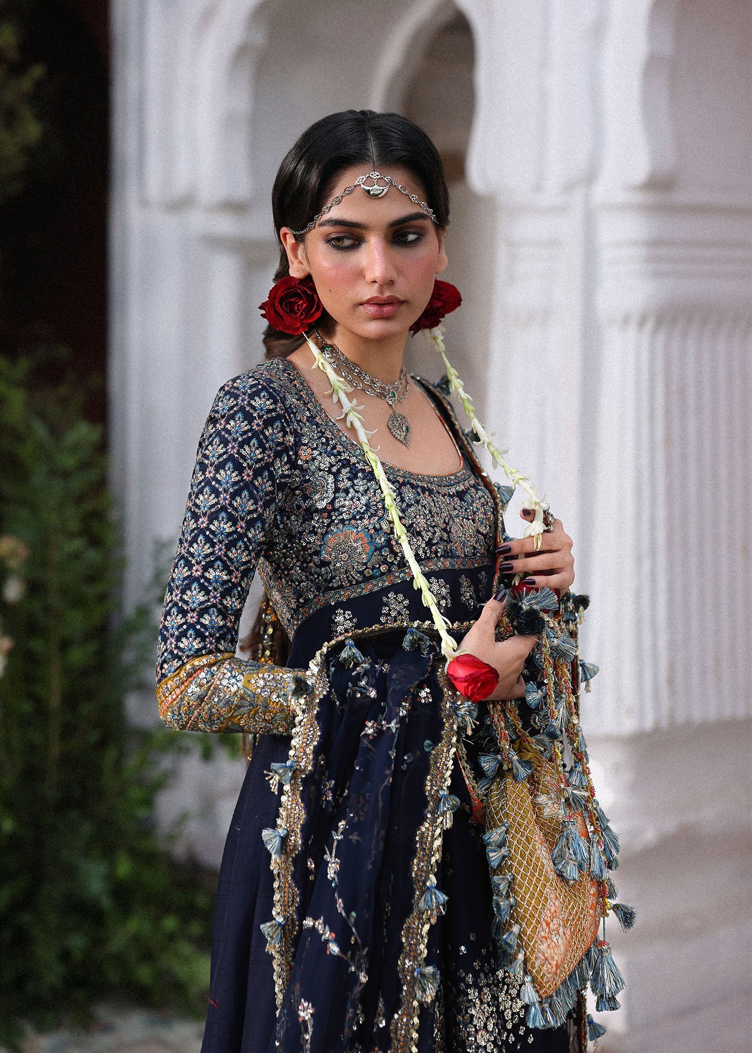 Hussain Rehar Festive Unstitched 26 || Nain Tara - Image 6
