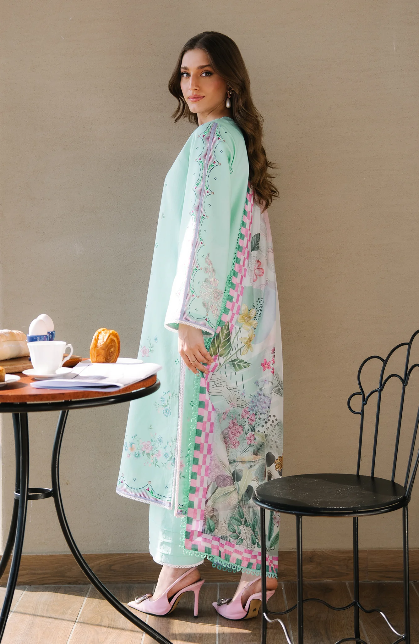 Seran Afsanah Lawn 2026 || Elaya - Image 2