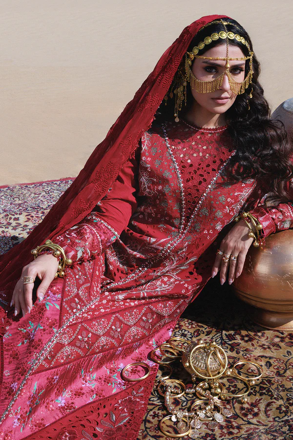 Aman Lawn by Nureh 2026 | Kiraz NE-230 - Image 3