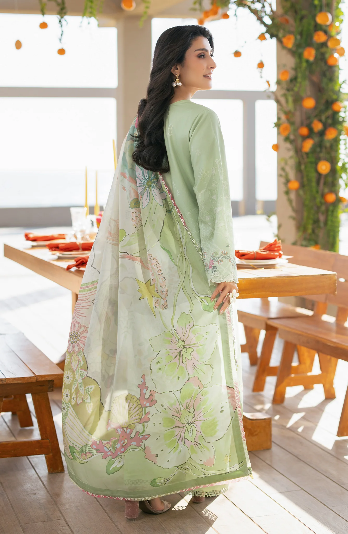 Seran Afsanah Lawn 2026 || Masha - Image 3