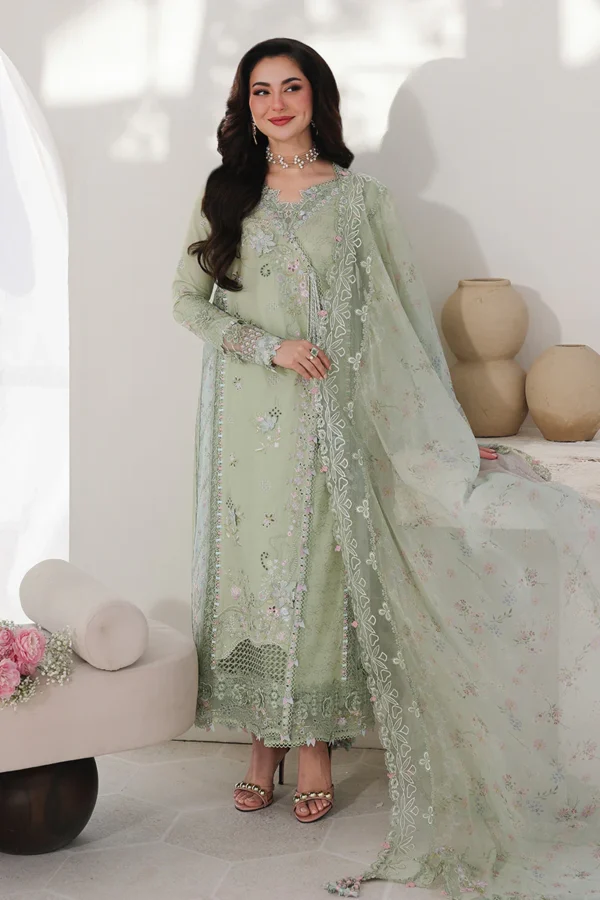 Sahil Luxury Lawn '26 by Qalamkar || SA-12 JIYA