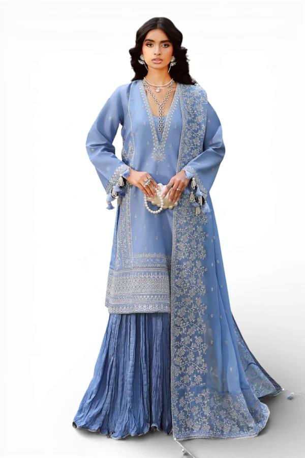 Gul Ahmed Luxury Lawn 2026 || LE-62003