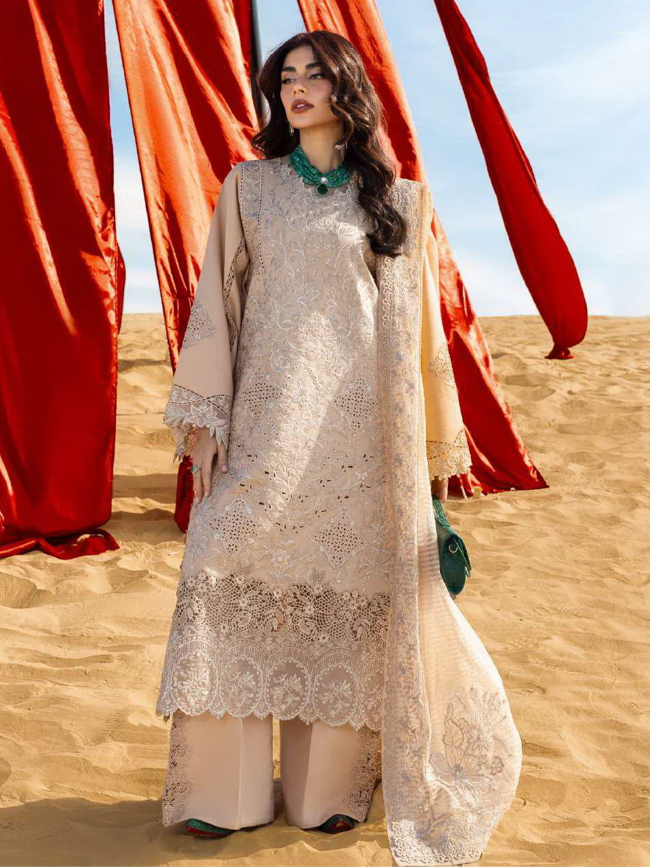 Rang Rasiya Premium Summer Lawn 2026 || D-05 MAYEL