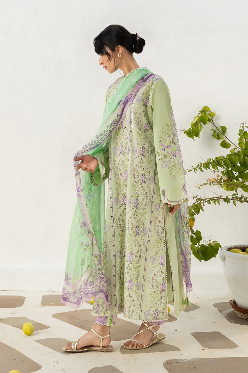 Sania Maskatiya Lawn 2026 || Fez (B) - Image 2