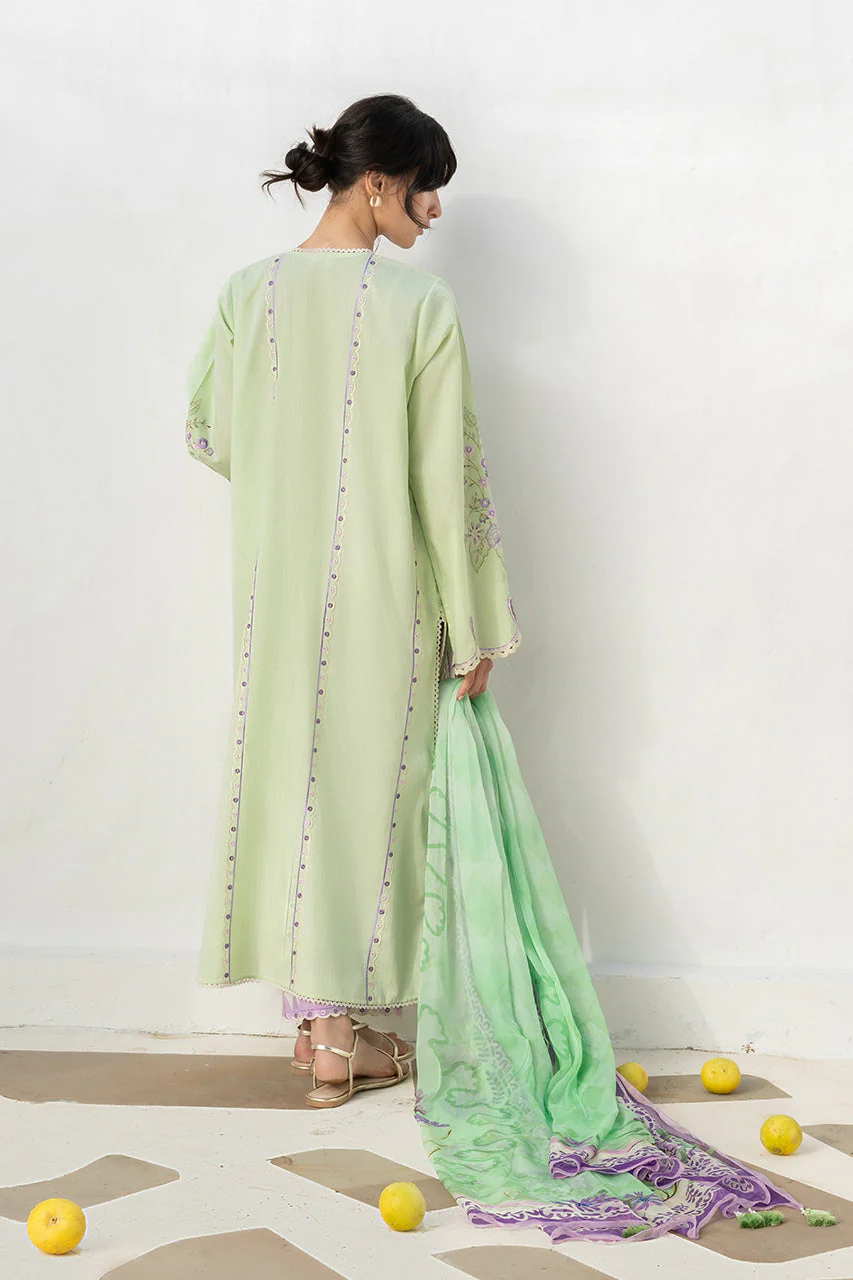 Sania Maskatiya Lawn 2026 || Fez (B) - Image 4